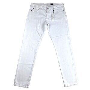 Adriano Goldschmied Jeans Womens 31  White Denim Pants New Capsule Wardrobe